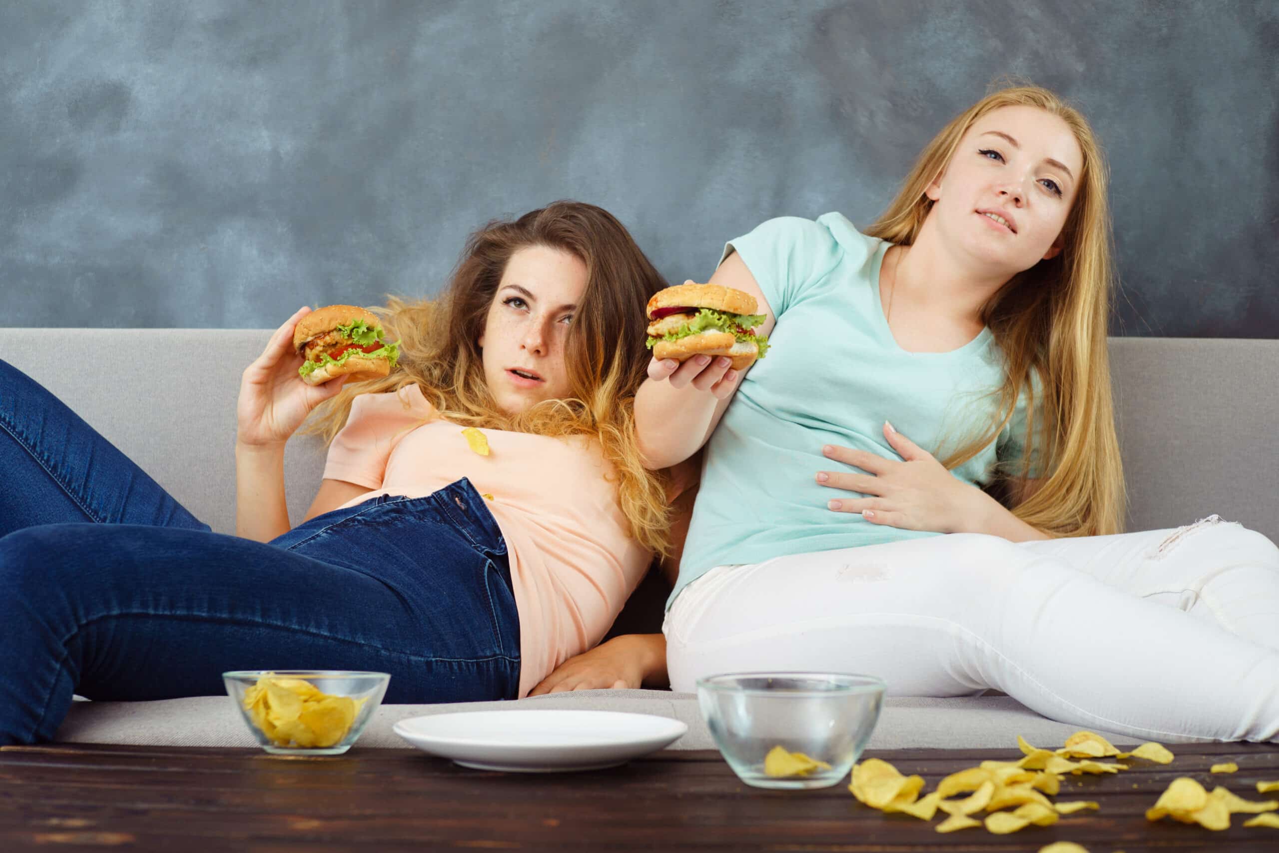 Eating Burgers